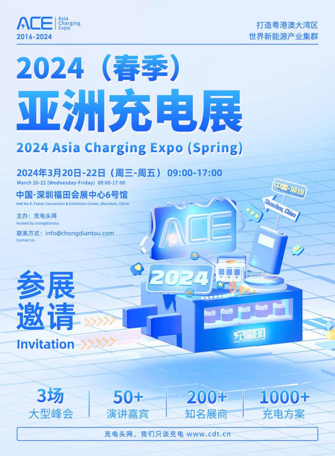 2024（春季）亚洲充电展提供快充充电器解决方案