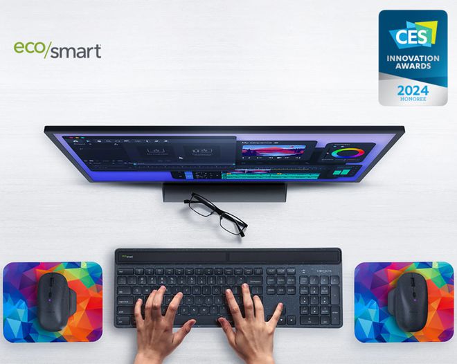 CES2024开展再生塑料成笔电、显示屏、耳机、音响、鼠标新品团宠(图8)