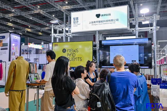 纺织服装产业数字技术创新与应用--DigitalFashion数字时尚创新空间亮相2024intertextile展(图6)
