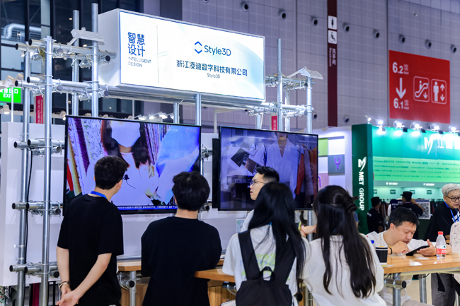 纺织服装产业数字技术创新与应用--DigitalFashion数字时尚创新空间亮相2024intertextile展(图5)