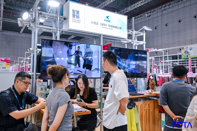 纺织服装产业数字技术创新与应用--DigitalFashion数字时尚创新空间亮相2024intertextile展(图9)